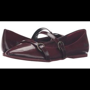 Blowfish Zaza Oxblood Flats